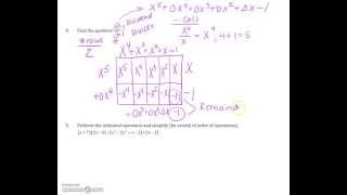 2 Tabular Division Examples