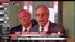 Bart Talks On Hold Until The Afternoon