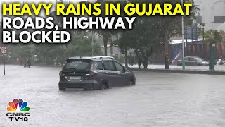 Waterlogging In Gujarat Amid Heavy Rainfall | Red Alert Till July 24 | Surat News | N18V