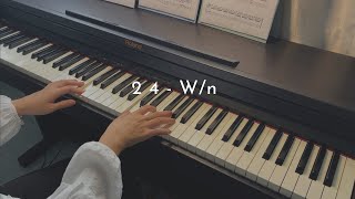 2 4 - W/n | Piano Cover