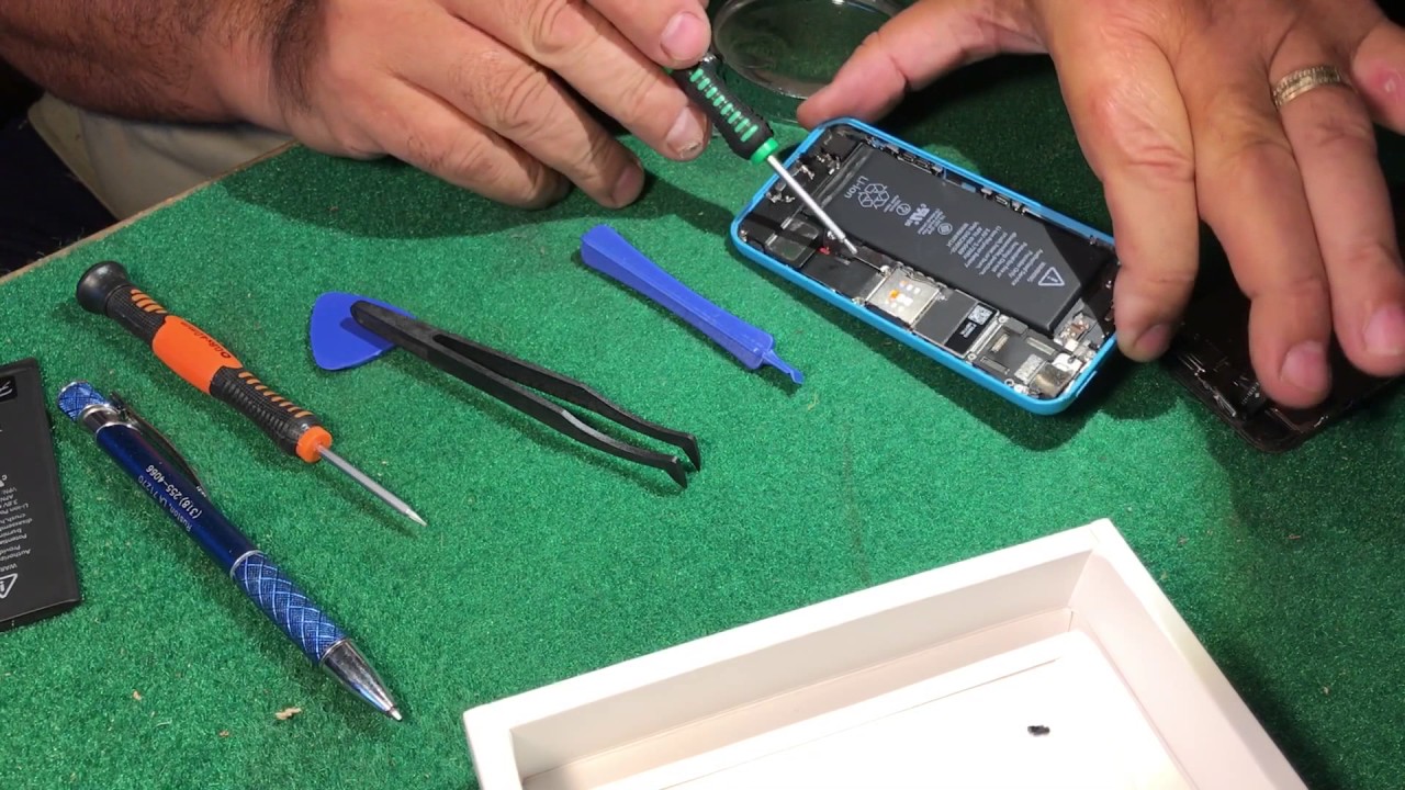 Iphone Battery Replacement - YouTube