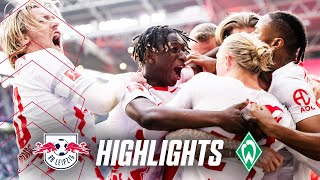 EKSTASE in aller letzter Sekunde! | RB Leipzig - SV Werder Bremen 2:1 | Highlights & Stimmen