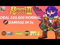 How to Deal 350K Normal Damage in 5 Sec? Royal Revolt 2 | Claim Free 6 Gaspar Guadian! @rr2guru