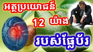 អត្ថប្រយោជន៍១២យ៉ាងរបស់ផ្លែប័រ ហូបប័រយូរហើយ មិនដឹងថាមានប្រយោជន៍ដល់ថ្នាក់នេះសោះ សូមស្ដាប់ទាំងអស់គ្នា