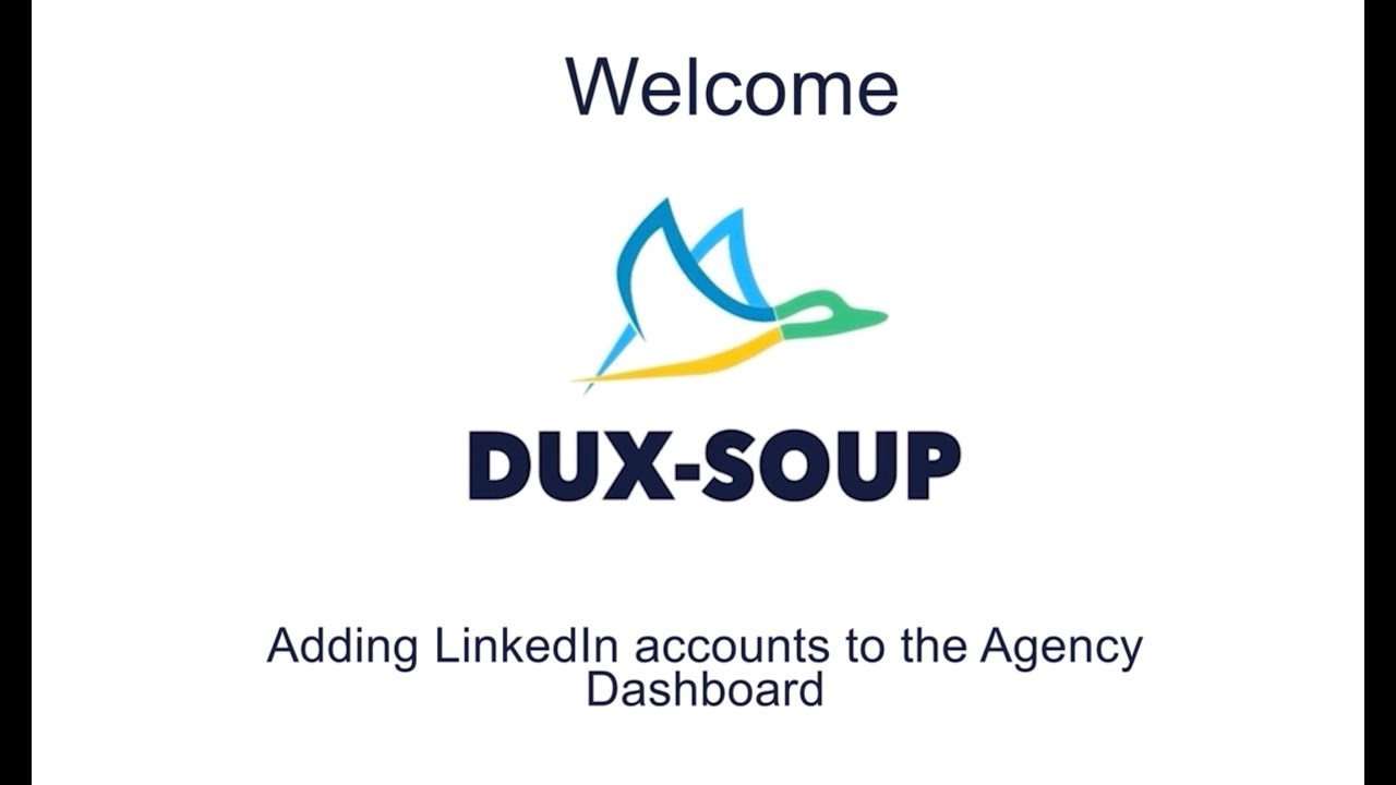 2 Adding Accounts To The Agency Dashboard Youtube