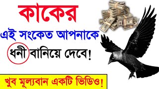 কাক কিভাবে ধনী হওয়ার সংকেত দেয়? fact about crow | amazing history of the crow | money | islamic - ik