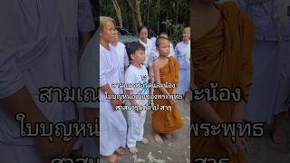 สามเณรฟอร์ดและน้องใบบุญ#วัดหนองป่าพง #สามเณรฟอร์ด#น้องใบบุญ #ธรรมะ #ธรรมชาติ