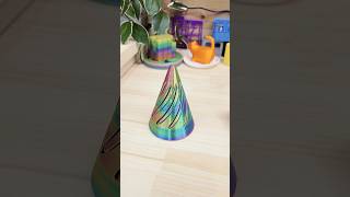 美しく回転するスパイラル！3Dプリントで作るフィジェットトイ🌀 | Spiral Cone Fidget Toy #Shorts