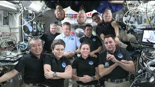 Expedition 68 NASA’s SpaceX Crew-5 Space Station Farewell Remarks - March 8, 2023