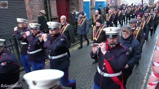 Somme Memorial F.B. (No.1) @ 336th Ann. Shutting The Gates Parade ~ 07/12/24 (4K)