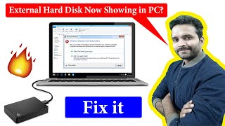 [Hindi] Hard Drive Is Not Showing Up in Computer - How to Fix it?