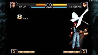 The king of fighters 2002 UM Steam  RALF (拉爾夫)  1氣  85%  COMBO....