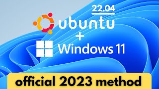 How to Install Ubuntu 22.04 in Windows 11 (Official Method)