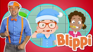 Blippi | Brush Your Teeth Song and MORE! | Explore with Blippi | Educational Videos for Kids