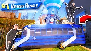 Surprising Tfue With A Fortnite Battle Bus In Real Life Pakvim Net - buying a real fortnite battle bus