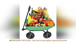 1 folding travel cart, multifunctional and detachable outdoor beach garden cart, suitable for campin