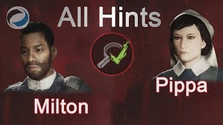 All Pippa \u0026 Milton Hints - Vampyr