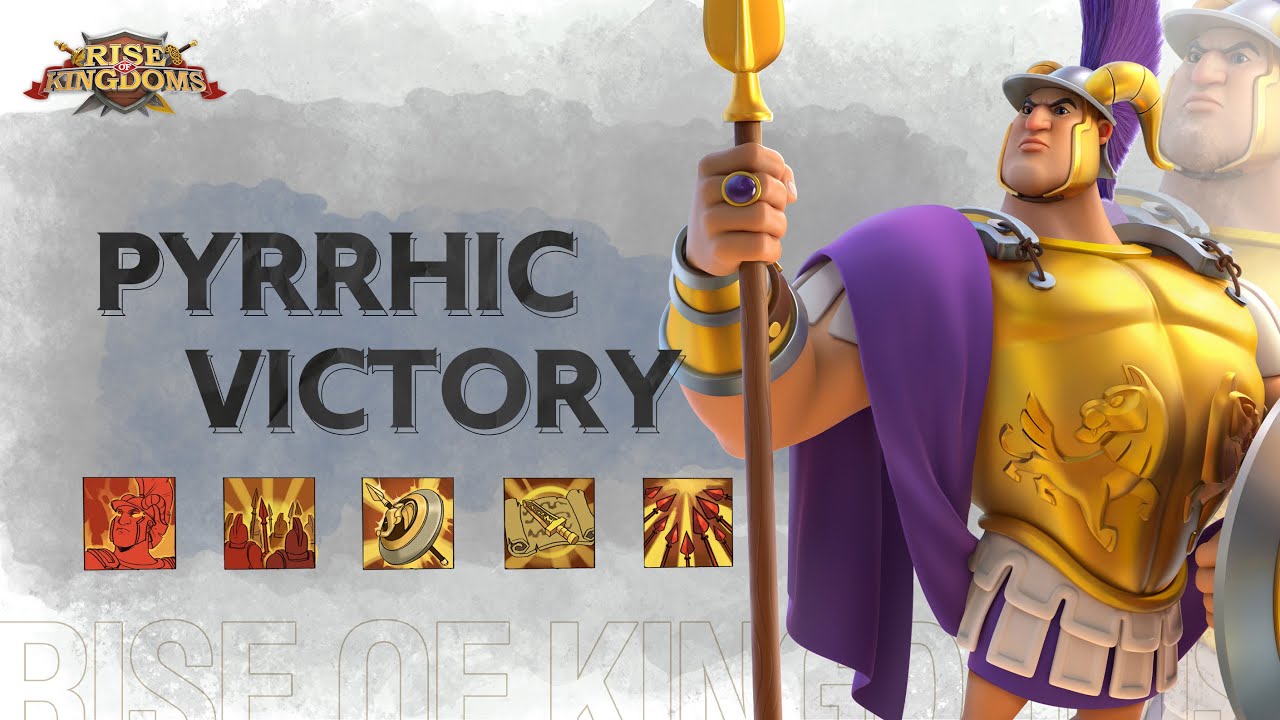 Pyrrhus And The Tale Of Pyrrhic Victory | Rise Of Kingdoms - YouTube