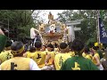 令和5年 蒲田神社秋季例大祭 上蒲田（本宮　県道～宮入）