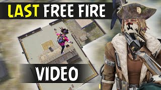 MY LAST FREE FIRE SOLO VS SQUAD VIDEO BEFORE...