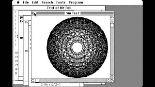 Mac Basic - 1985 - Mac System 2 emulated in minivmac
