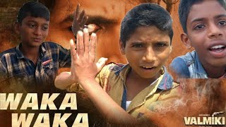 Gaddalakonda Ganesh (Valmiki)--Waka Waka full video song//Natural creations