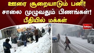 ஊரை சூறையாடும் பனி! சாலை முழுவதும் பிணங்கள்! பீதியில் மக்கள் | Snow | Sathiyam TV | Afganistan