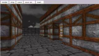 HTML 5 Javascript Raycasting Engine : Outdoor demo