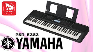 YAMAHA PSR-E383 - новый синтезатор для дома