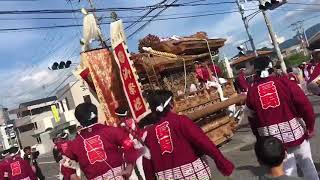 令和元年 河内長野 だんじり 試験曳き