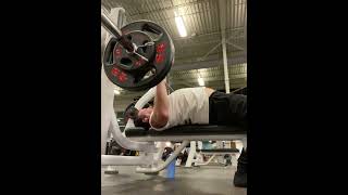 245lb Bench Press x4