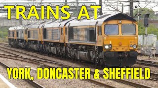 Trains at York, Doncaster and Sheffield April/May 2022