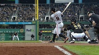 NL WC: Belt goes 2-for-3 with two walks, three RBIs