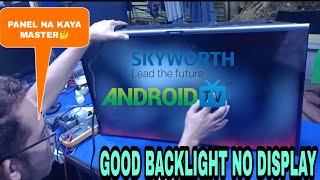 SKYWORTH FRAMELESS GOOD BACKLIGHT NO DISPLAY