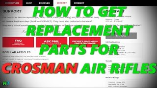 How To Get Remplacement Parts OEM For Your Crosman Air Rifle