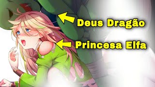 Ele REENCARNOU Como Um DRAGÃO e a PRINCESA ELFA Quer Ter Um BEBÊ Dele | RESUMO MANHWA