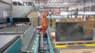 ROBOTIC APPLICATIONS - Handling of ceramic and marble slabs