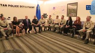 Remarks: Donald Trump Meets with Members of the Las Vegas MPD - October 4, 2017