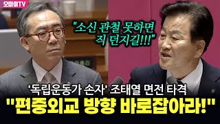 '독립운동가 손자' 조태열에 정동영 \