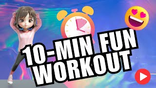 Energetic Exercise for Students | 10-Minute Fun Workout for Kids