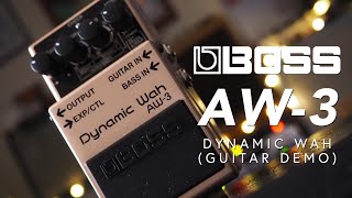 Boss AW-3 Dynamic Wah (Guitar Demo)