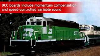 Kato HO SD40-2 Mid with ESU Loksound DCC