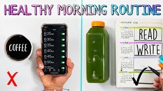🔅My 5AM Healthy Morning Routine✨How To Be Happier & More Productive in 2019! 🌈