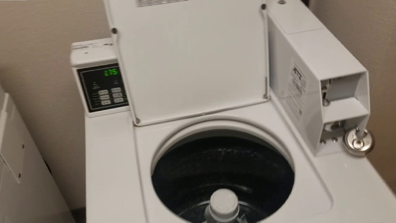 Speed Queen Commercial Washer And Dryer Set - YouTube