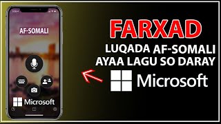 FARXAD:-Luqada af-somali ayaa lagu soo daray microsoft