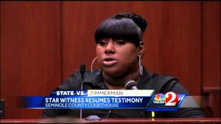 Friend of Trayvon Martin returns to witness stand in George Zimmerman trial