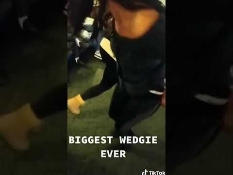 Wedgie Challenge - YouTube