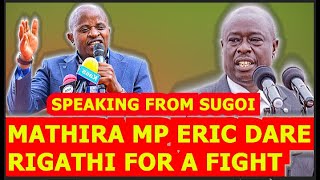 💥💥ERIC WAMUMBI THE WAMUNYORO MP DARE GACHAGUA HASHLY SPEAKING FROM SUGOI, ATI HANA MTOTO KWA MGONGO💔