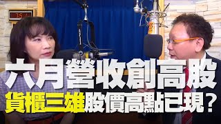 '21.07.12【豐富│財經起床號】何金城談「六月營收創高股 × 貨櫃三雄股價高點已現？」