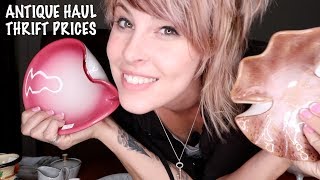 Antique Store Haul, Thrift Store Prices! | How much can I make? | Reselling